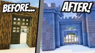 Minecraft Doors Are Boring, Here's How to Upgrade Them... | Create Mod Guide