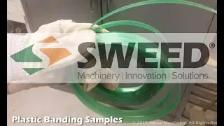 Sweed Scrap Chopper 450 DDX Chop Plastic Banding Samples