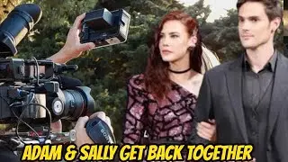 Adam and Sally suddenly decided to publicly reveal their relationship to the media Y&R Spoilers