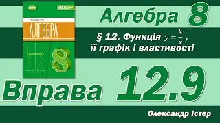 Істер Вправа 12.9. Алгебра 8 клас