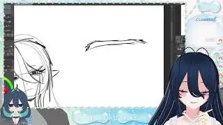 [ツイキャス] くじらとおえかきしよ！ (2026.01.26)