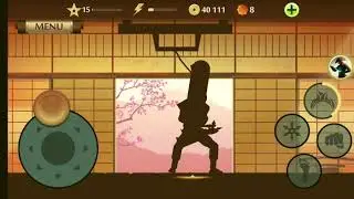 Shadow fight intense battle with scourage