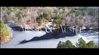 Alyssa & Austin's Icy Winter Wedding at Bakers Mill, NC