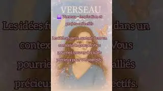 &eacute;nergies de la semaine verseau #verseau #astrology #astro #astrologie #horoscope #message