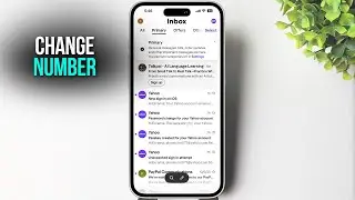 Как изменить номер телефона в Yahoo Mail