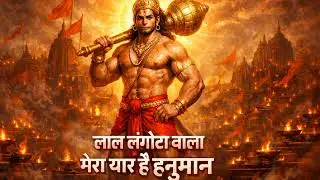 Lal langote Wala Mera yaar Hai Hanuman #ram #bhakt #love #of #hanuman #viral #video #trending