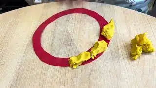 Shape Recognition and Playdough Tracing Activity