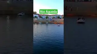 Pedalinho no Rio &Aacute;gueda