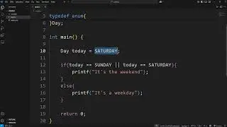 #48. C Programming Full Course for free: enums