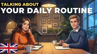 How to Talk About Your Daily Routine in English | English Conversation Practice