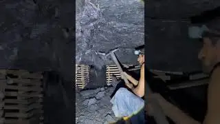 Witnessing the gleam and allure of pure gold! #usamining #coalmininglife #survival