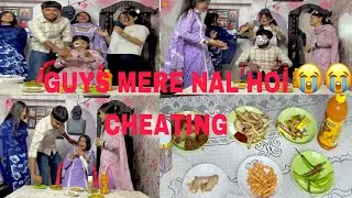 AJJ ASI KITTA LEFT OR RIGHT CHALLENGE 🙌🏻😀MERE NAL EHNA NE KITI CHEATING 😭😭