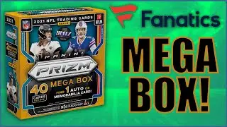 I PULLED WHO'S AUTO?! Fanatics Exclusive 2021 Prizm Football Mega Box