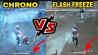 Chrono Vs Flash Freeze Grenade | Flash Freeze Ability Test With Chrono | Garena freefire