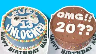 Pang boy na cake || Vanilla & Choco Chiffon cake #teenagercake