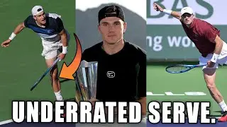 Jack Draper Serve Analysis- This Serve Won A Master's 1000!
