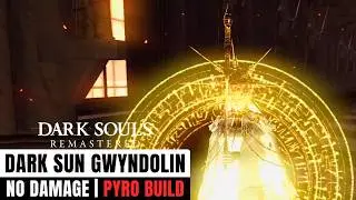 Dark Souls - Dark Sun Gwyndolin Boss [No Damage/No Items/Melee Pyro Build]