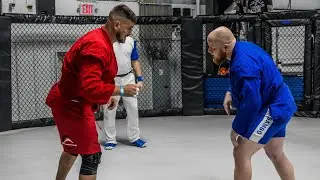 Heavyweight Sambo Match - Big Takedowns | Gregory Thomas vs Jimmy Locklear | TFA Pro V Superfights