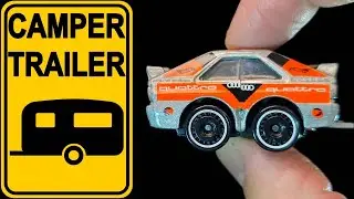 🔥 I Turned 2 Hot Wheels Audis Into a CRAZY Camper Trailer! 😱