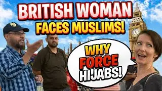British woman: Why force Hijabs!? Hashim Vs British Woman | Speakers Corner | Hyde Park