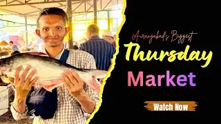 Thursday Market Aurangabad || Supreme Sameer Vlogs || Aurangabad Markets || 2025 Vlogs || FishMarket
