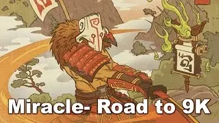 Miracle- Juggernaut Road to 9K MMR Dota 2