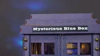 Book Nook Kit Mysterious Telephone Booth DIY Wooden Puzzle Handmad