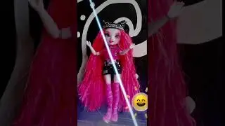 MARA PINKETT (NEON PINK)  Rainbow High Vision & Neon Shadow Fashion Doll (video 14f)