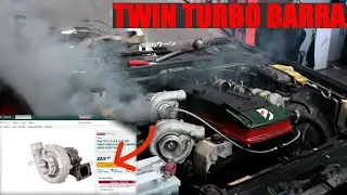 Twin Bunnings турбо Gassy Barra... Что может пойти не так?