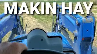 Baling, Fixing Baler and EVIL FOXTAIL BARLEY!!!