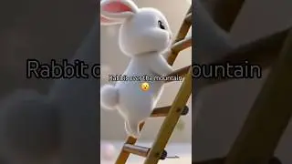 Rabbit over the mountain 🐇 | Funny kids rhymes | Children poems | Nursery rhymes