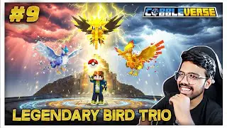 I Caught COBBLEMON’s Legendary Bird Trio! 🔥⚡❄️
