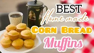 The Best Home Made Corn Bread Muffins | With Coconut Milk & Chia Seeds | Non-Traditional |