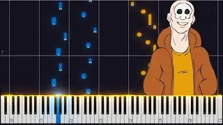 Drunk | The Living Tombstone PIANO TUTORIAL (Sheet in the description)