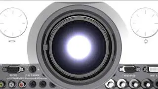 Sony VPL-FX30 Projector 360 degrees tour