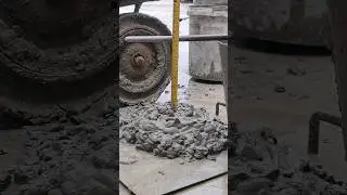 Slump Test 20MM #youtubeshorts #shorts #concrete #slump