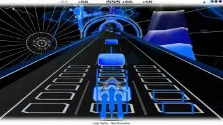 Audiosurf: Lady GaGa - Bad Romance [HQ]