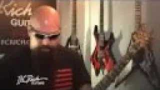 Kerry King of Slayer and his B.C. Rich Guitars