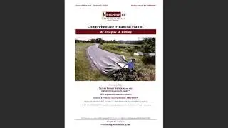 Prudent Sample Financial Plan