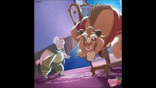 Happy Color By Number - Disney Beauty And The Beast: Beast Says Who Are You (Disney Pics)