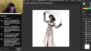 Eberron Art Stream ep 236- Dungeon Monsters and NPC tokens - 14