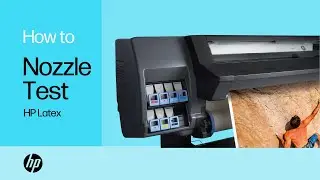 Nozzle Test | HP Latex | HP Support