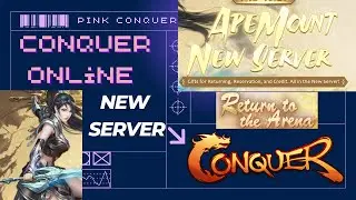 Conquer Online Classic - Ape Mount US SERVER! Reserve/Release date CONFIRMED! 24th September 2024
