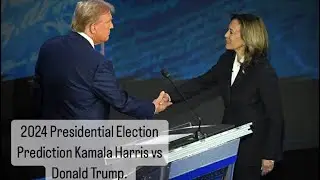 Kamala Harris vs Donald Trump 2024 Presidential Election Prediction. POST DEBATE September Part 2.