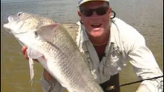 Black Drum Baby Wade Fishing for Snook Trout Florida Everglades