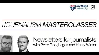 Newsletters for journalists, with Peter Geoghegan and Henry Winter