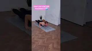 🔥You must try THIS yoga transition! 🔥Backward roll | Chakrasana #shorts #yoga #chakrasana