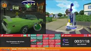 Bingothon Summer 2021: The Simpsons: Hit & Run - Blackout Bingo by axington123 vs. spruce37