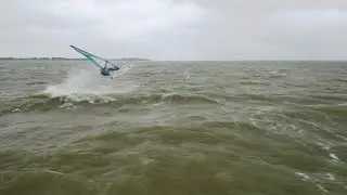 Let's go WINDsurfing  \\\ 't Mirnser Klif DRONE~Footage