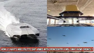 #M80Stiletto armed #DroneSentryX takes out Drone Swarms !
